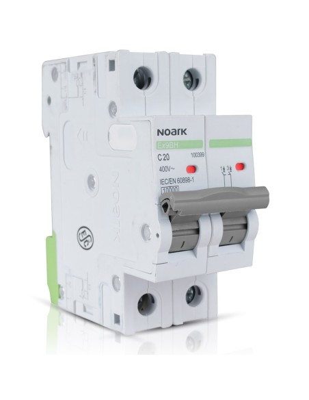 IU2C16D Interruptor Termomagnético DIN 2P 40A caja 6 pzas, Interruptores Termomagnéticos  de venta en PROMESYC
