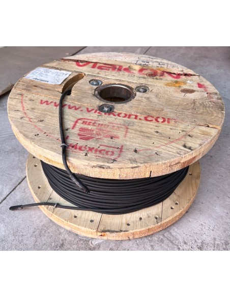 Cable Fotovoltaico NEGRO VIAKON carrete 500 mts 4mm 12 AWG 1800V IEC, Cable Fotovoltaico  de venta en PROMESYC