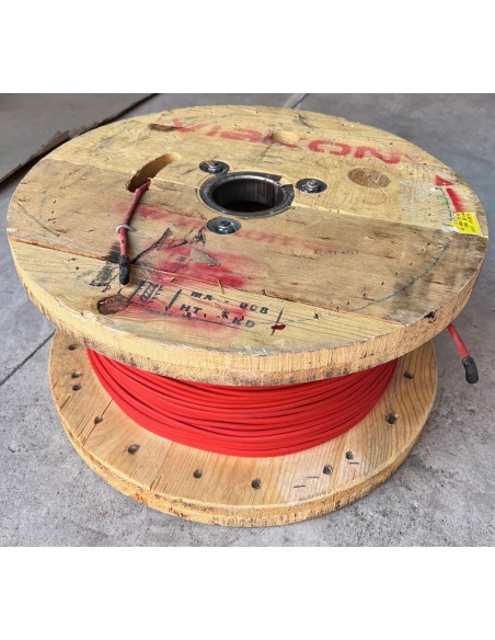 Cable Fotovoltaico ROJO VIAKON carrete 500 mts 6mm 10 AWG 1800V IEC, Cable Fotovoltaico  de venta en PROMESYC