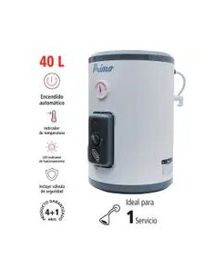 Calentador de Depósito Eléctrico PRIM-O 40 litros 127 V 2500 W, Calentadores Eléctricos  de venta en PROMESYC 2