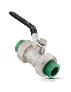 Válvula Paso PPR IUSAPLUS 25mm 3/4  caja 17 pzas, Tuberia y Conexiones PPR Polipropileno  de venta en PROMESYC 2