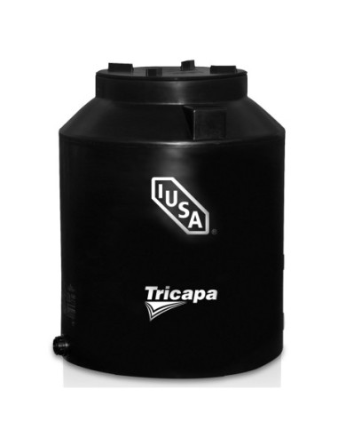 Tinaco IUSA Tricapa Negro con ACCESORIOS 600 litros, Tinacos  de venta en PROMESYC