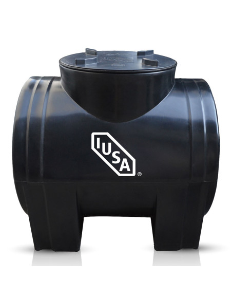 Tinaco Horizontal  IUSA 450 litros Negro, Tinacos  de venta en PROMESYC