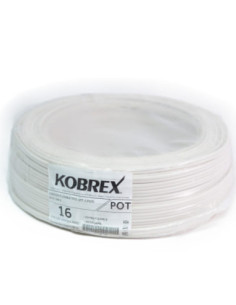 Cable Flexible POT No.16  60°C BLANCO KOBREX caja 100m, Cable Flexible Pot  de venta en PROMESYC 2