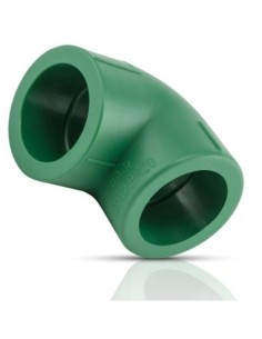 Codo 90° PPR IUSAPLUS 32mm 1pulg. caja 32 pzas, Tuberia y Conexiones PPR Polipropileno  de venta en PROMESYC