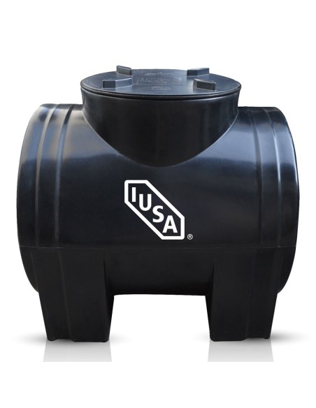 Tinaco Horizontal  IUSA 450 litros Negro, Tinacos  de venta en PROMESYC