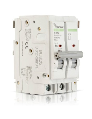 IU2C10 Interruptor Termomagnético 2P 20A caja 6 pzas, Interruptores Termomagnéticos  de venta en PROMESYC